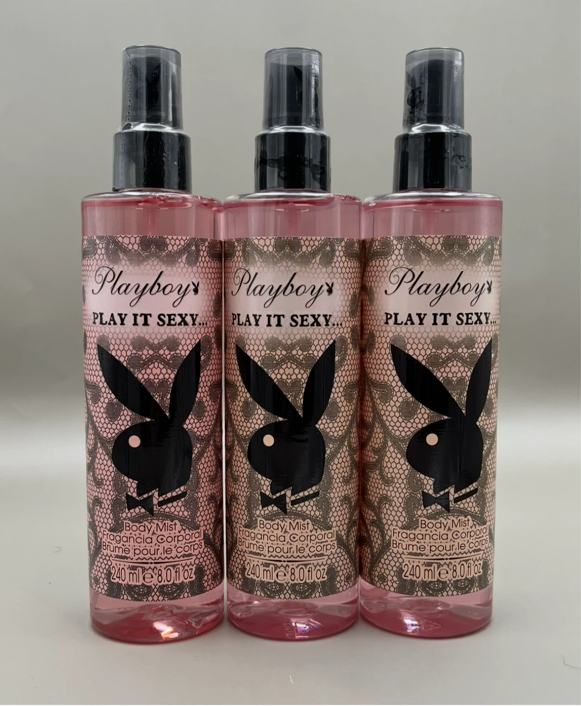 Playboy Play It Sexy Body Mist Set (3x 8 oz)