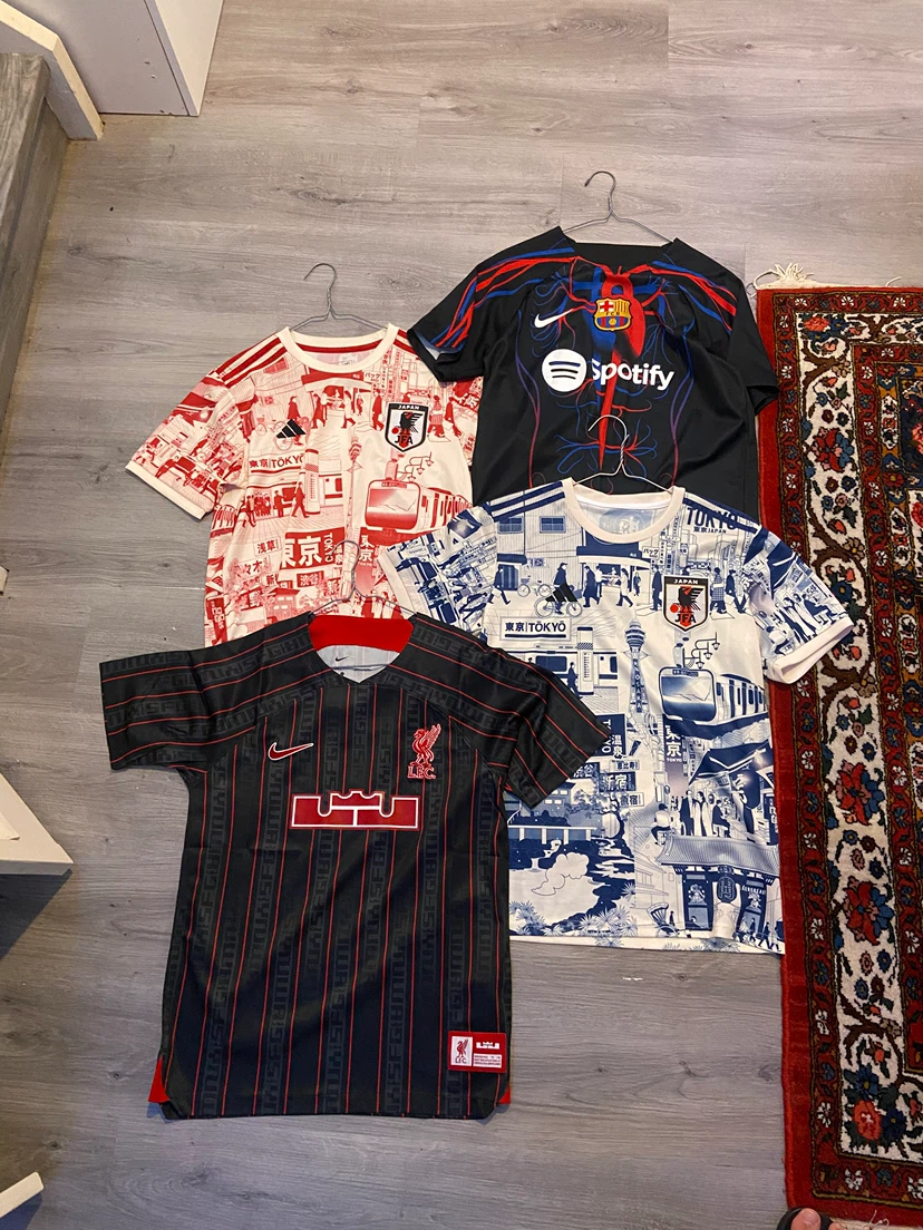 soccer/football Jersey lot