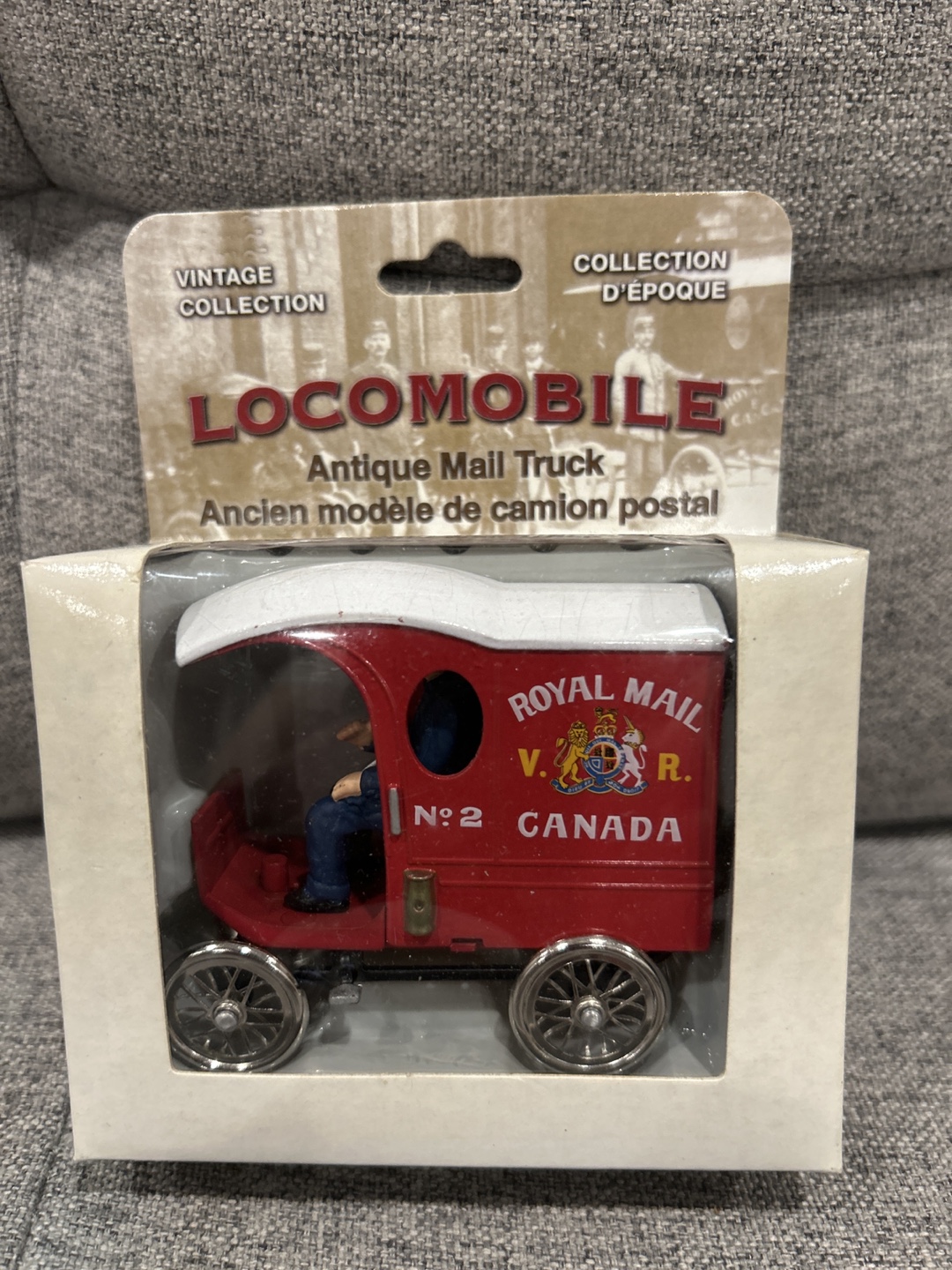 Locomobile Antique Mail Truck Toy