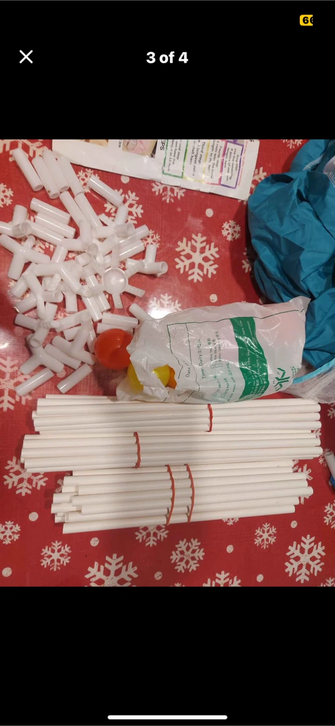 Kids Play Tent with Poles and Connectors