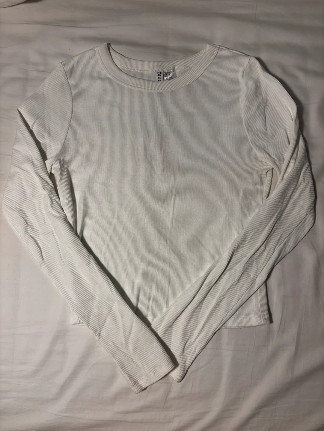 H&M Ribbed Long Sleeve Top. Simple and classic