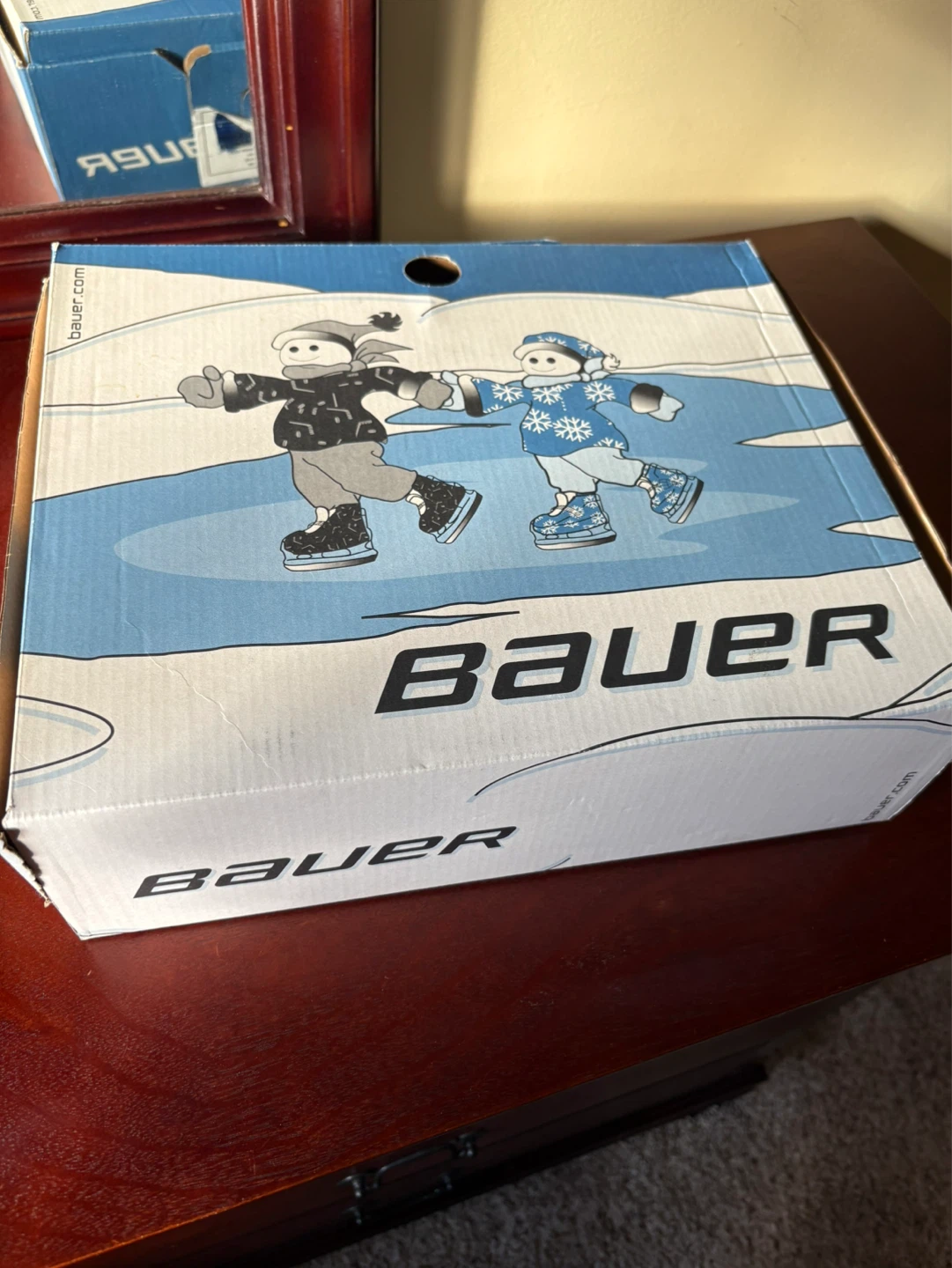 Bauer lil champs skates yth size 12-13