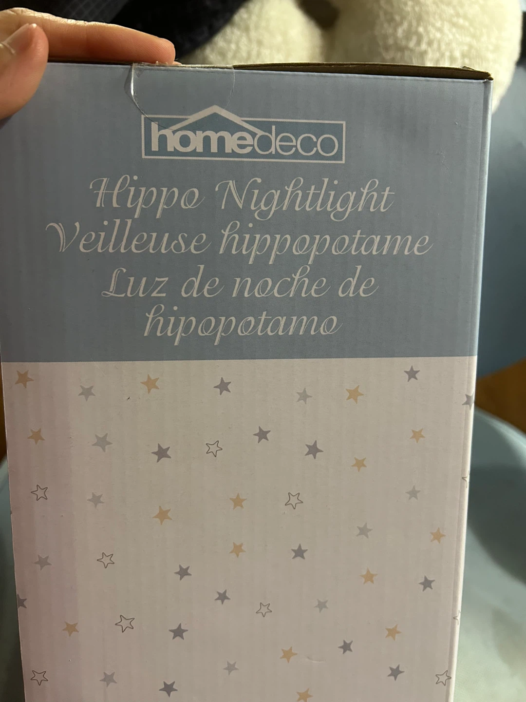 Brand New Homedeo Hippo Touch Nightlight - photo 3