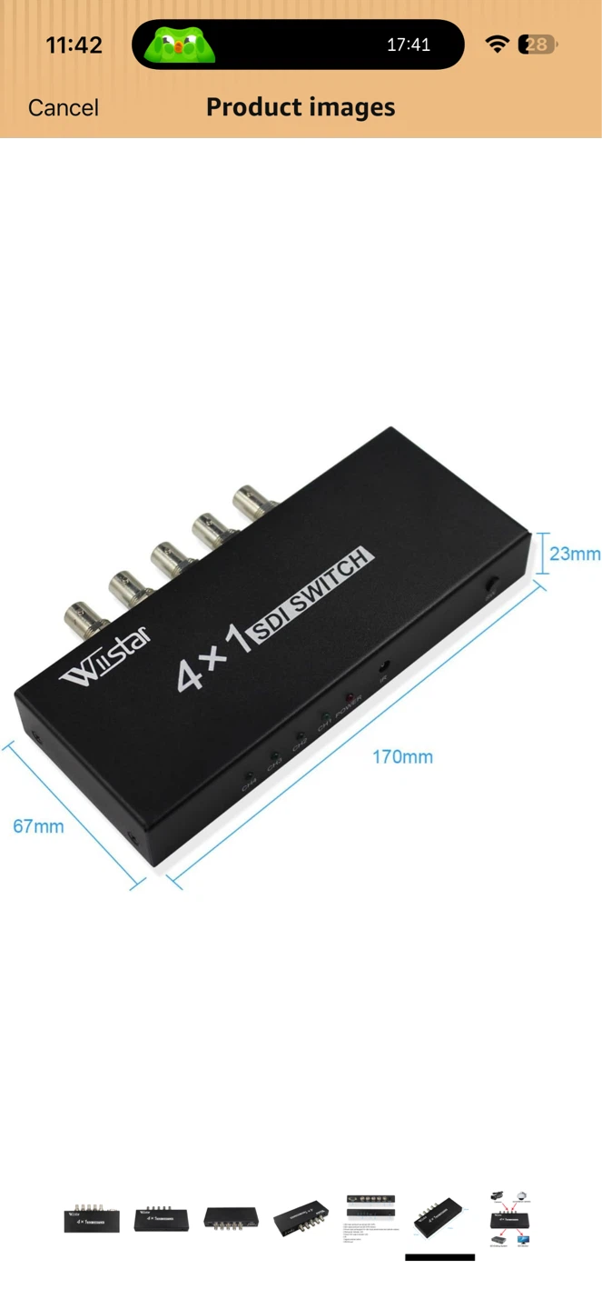 Wiistar SDI 4x1 Video Switcher – NEW 🔥 - photo 4