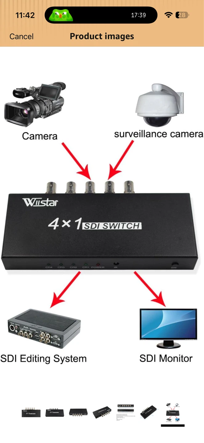 Wiistar SDI 4x1 Video Switcher – NEW 🔥 - photo 5