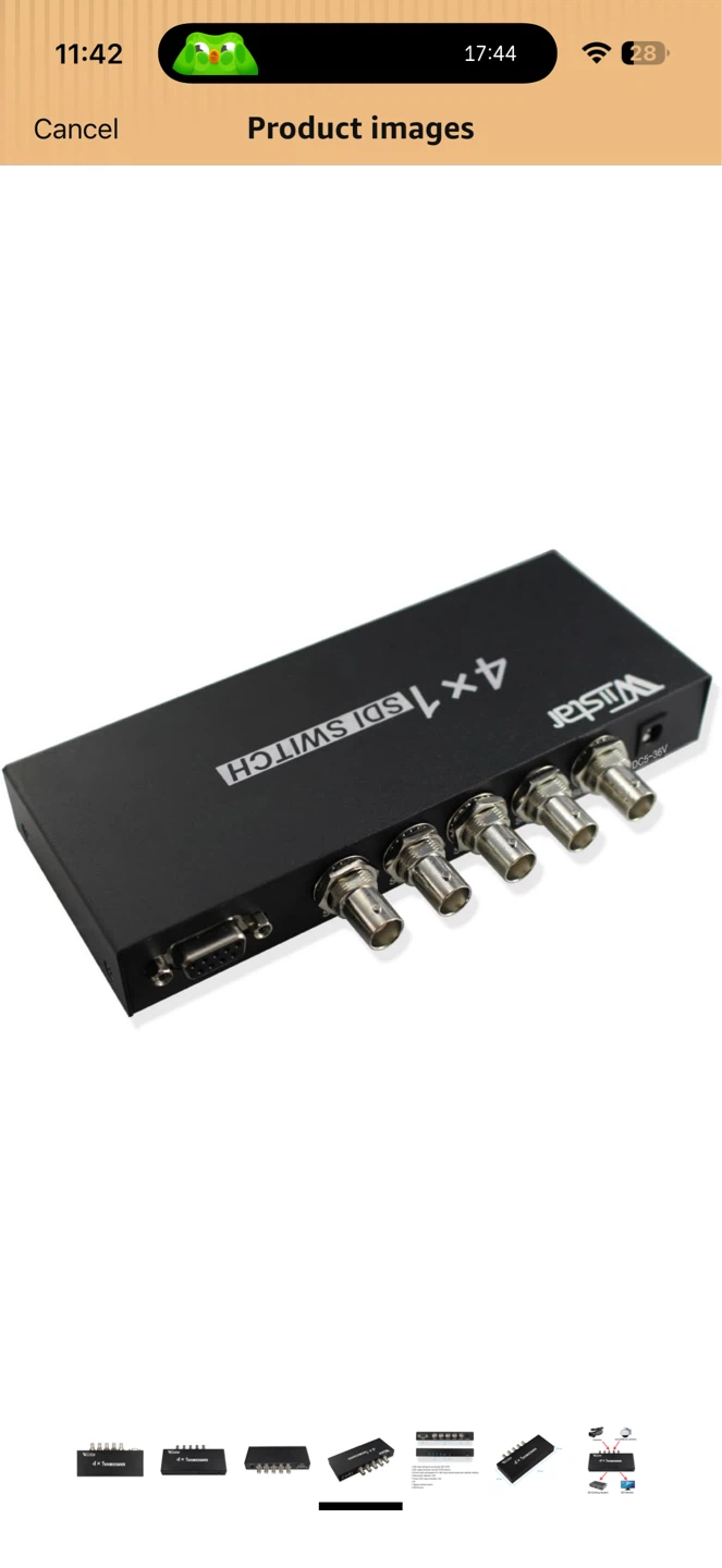 Wiistar SDI 4x1 Video Switcher – NEW 🔥 - photo 2