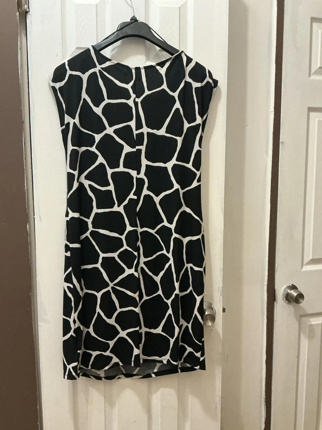 Michael Kors Giraffe Print Sleeveless Dress 1X