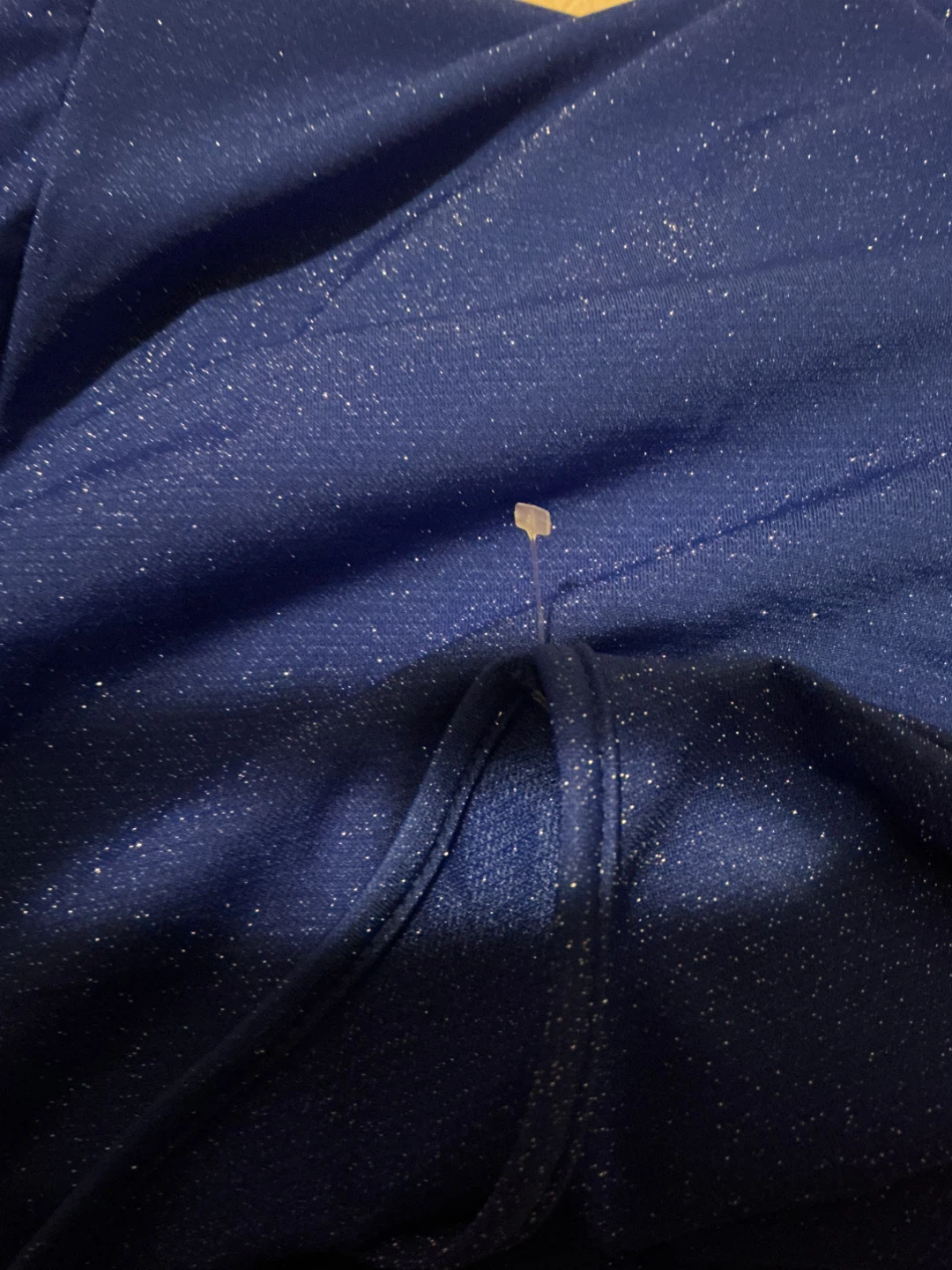 Blue Sparkle Bell Sleeve Tunic Top 1XL - photo 4