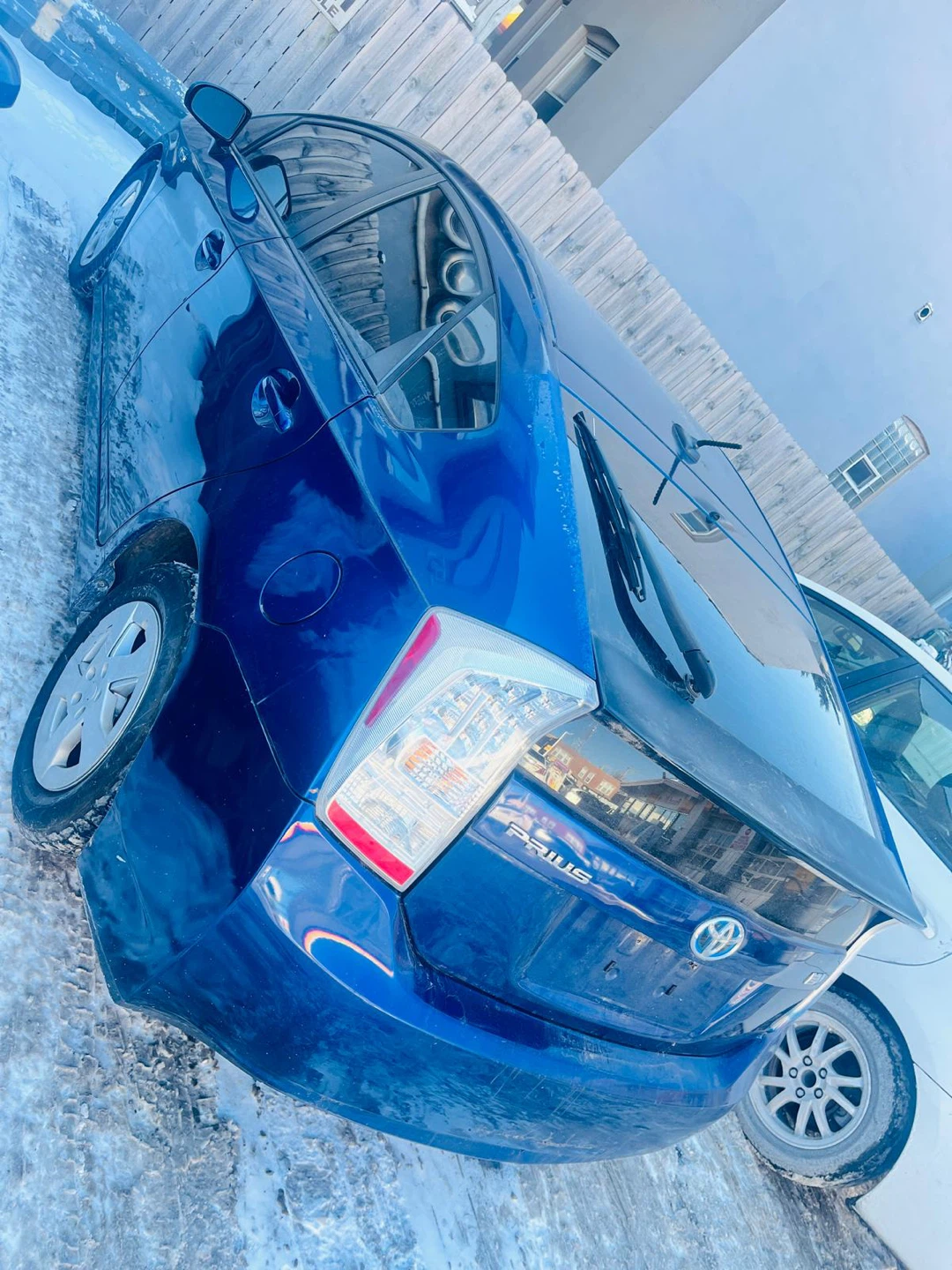 Blue Toyota Prius - Four Door Sedan - photo 4