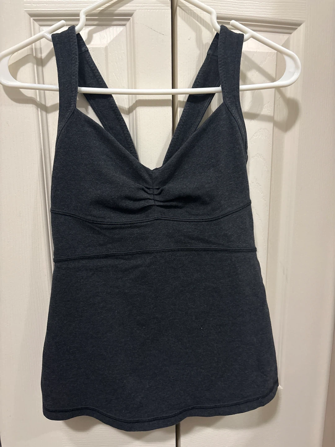 Lululemon Dark Grey Tank Top