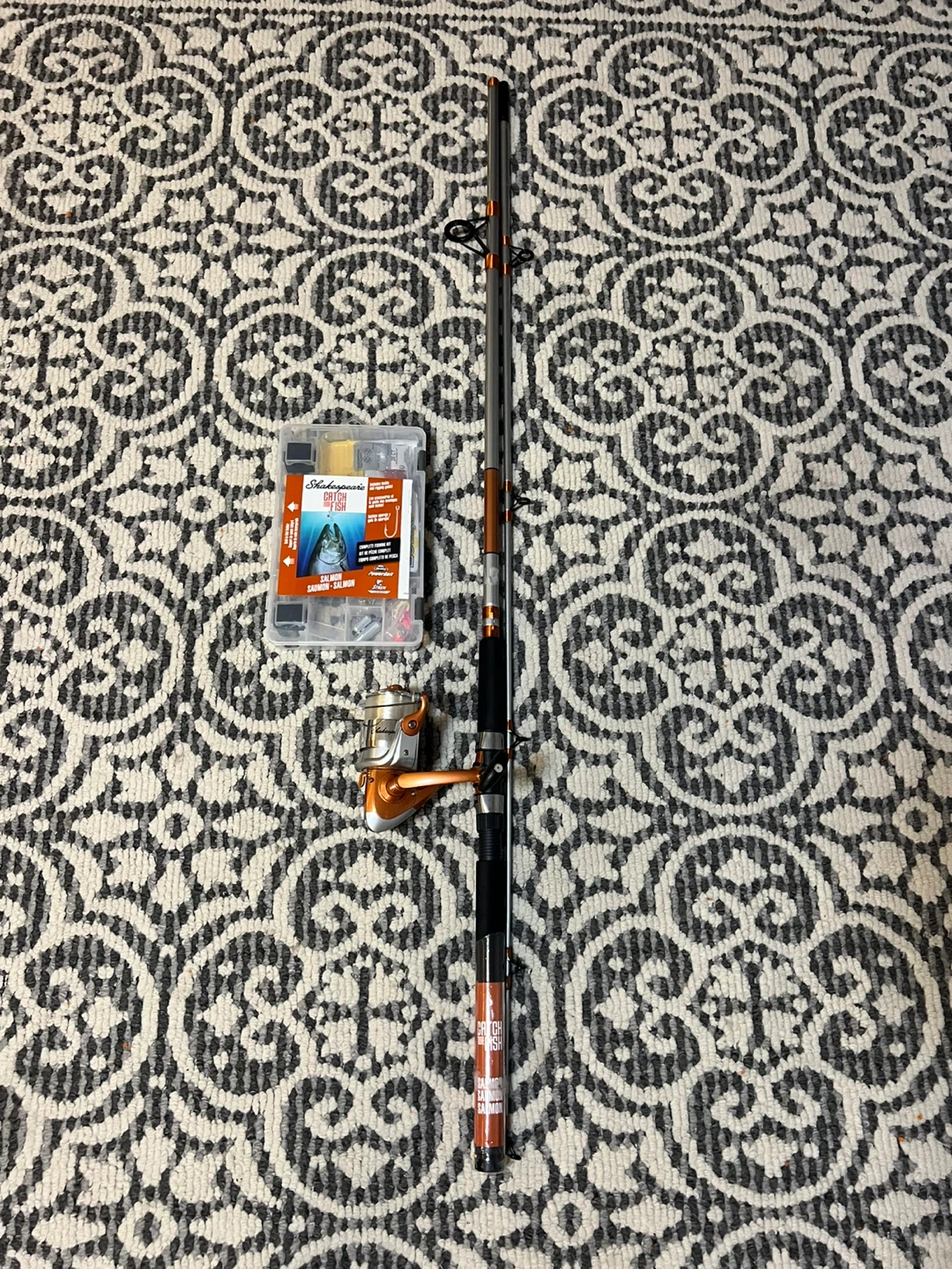 Shakespeare Catch More Fish Salmon Spinning Combo