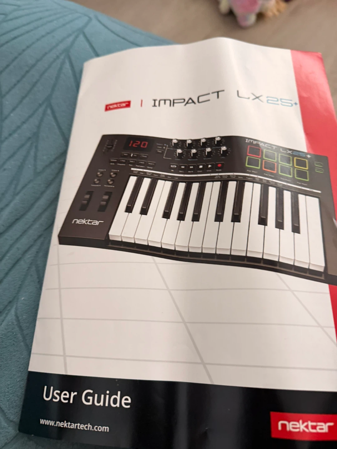 Nektar Impact LX25+ USB MIDI Controller Keyboard - photo 3