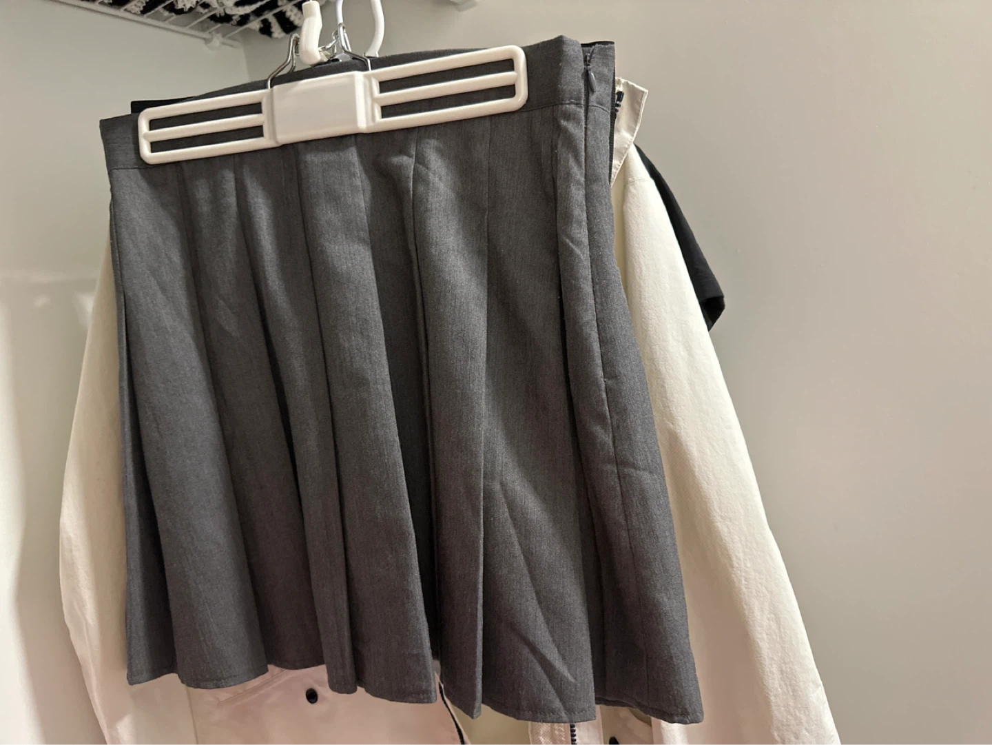 ⚽️Grey Pleated Skirt