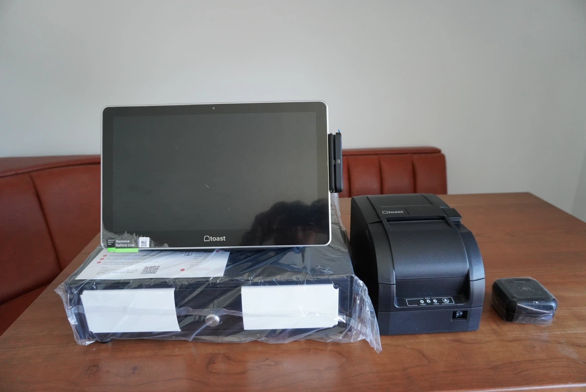 Toast POS System with Cash Drawer and Printer - photo 5
