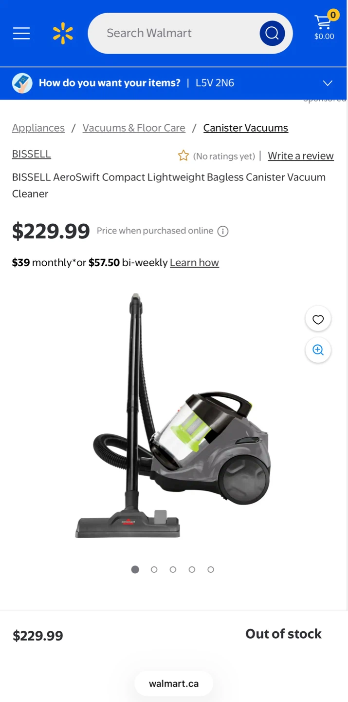 Bissell AeroSwift Compact Bagless Canister Vacuum - photo 3
