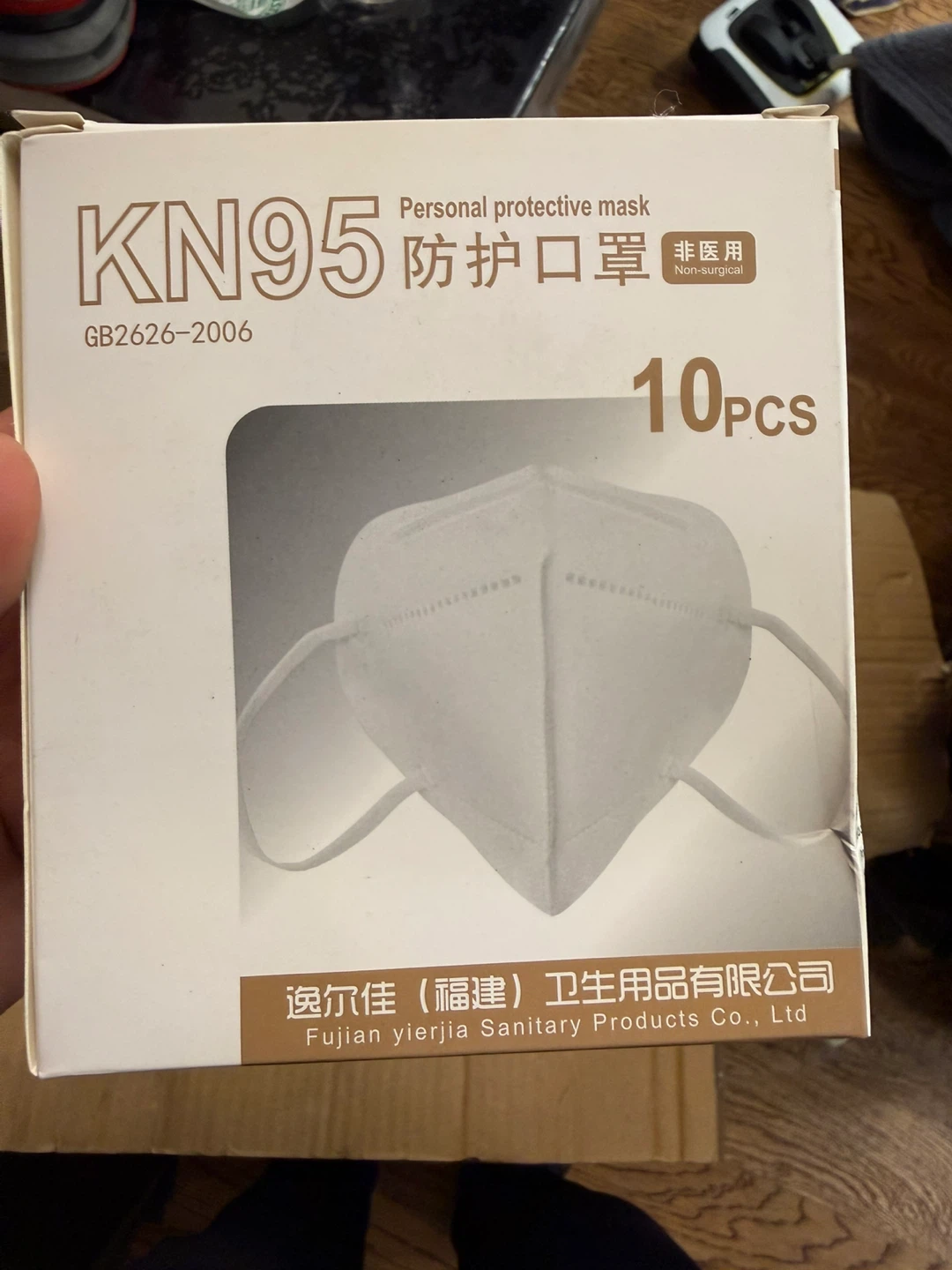 KN95 Personal Protective Masks (10 pcs)