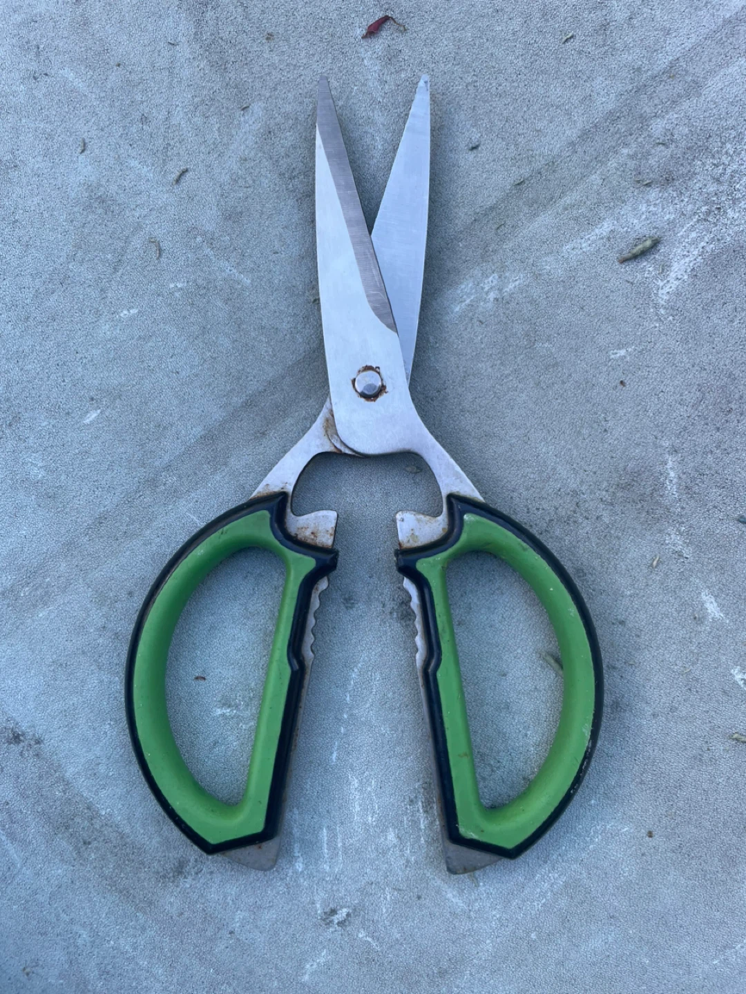 Green Handle Garden Snips - photo 2