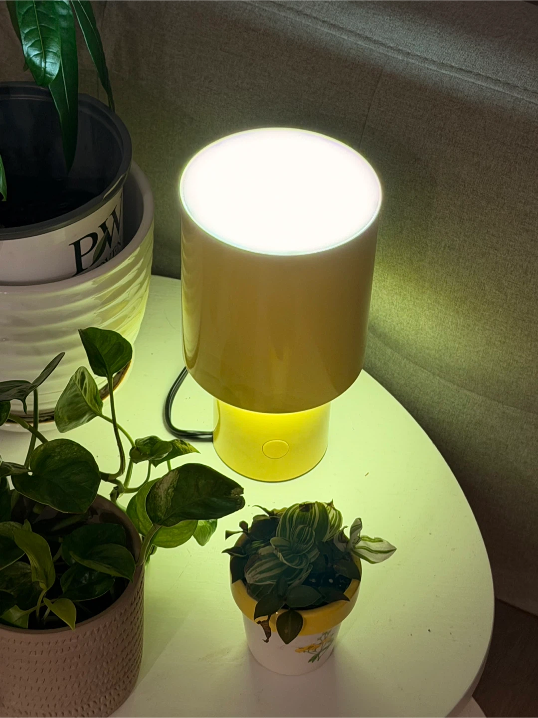 IKEA SPETSBOJ Table Lamp (Yellow) + Bulb Included 🌱