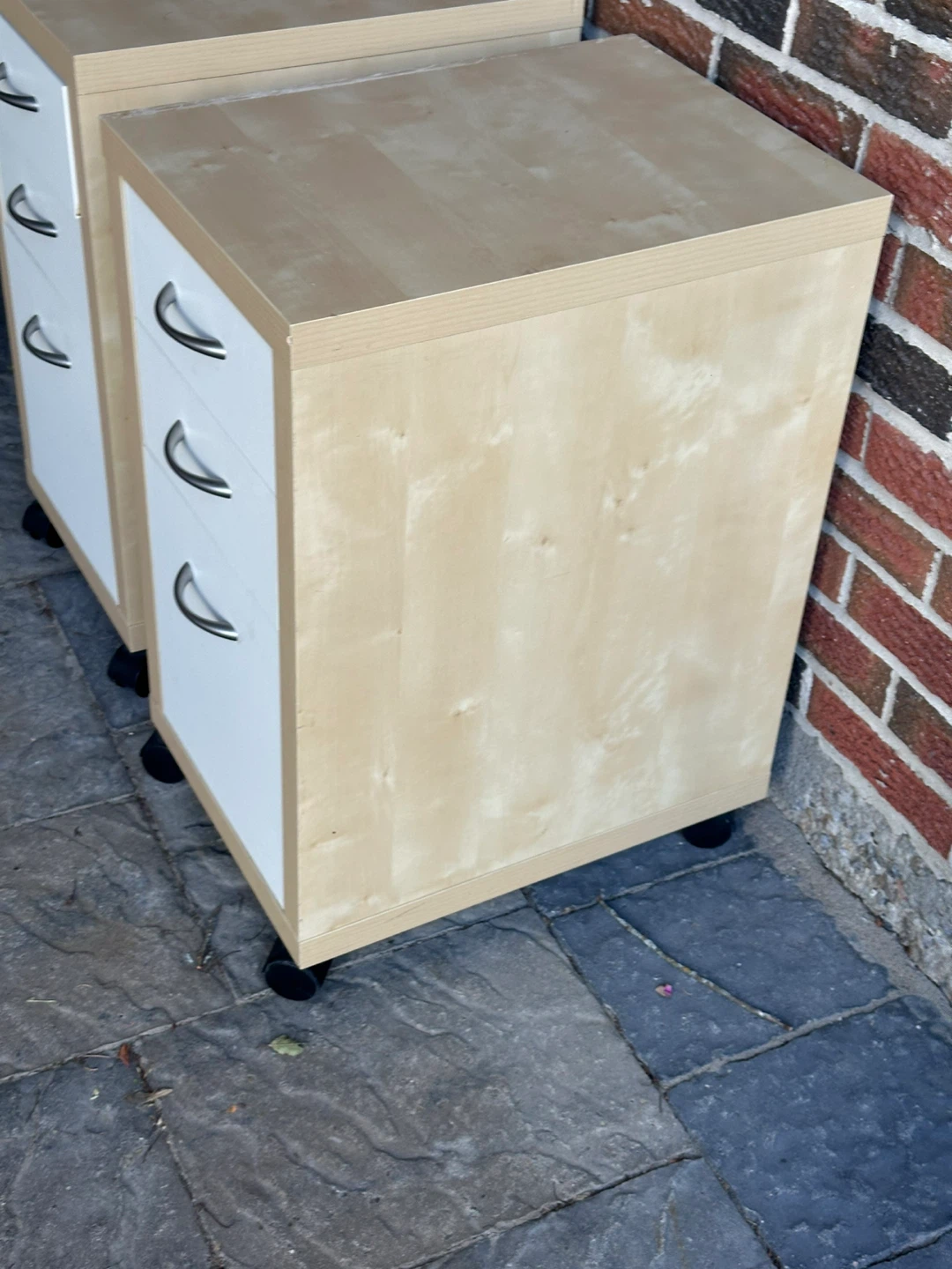 3-Drawer Rolling File Cabinet - photo 4