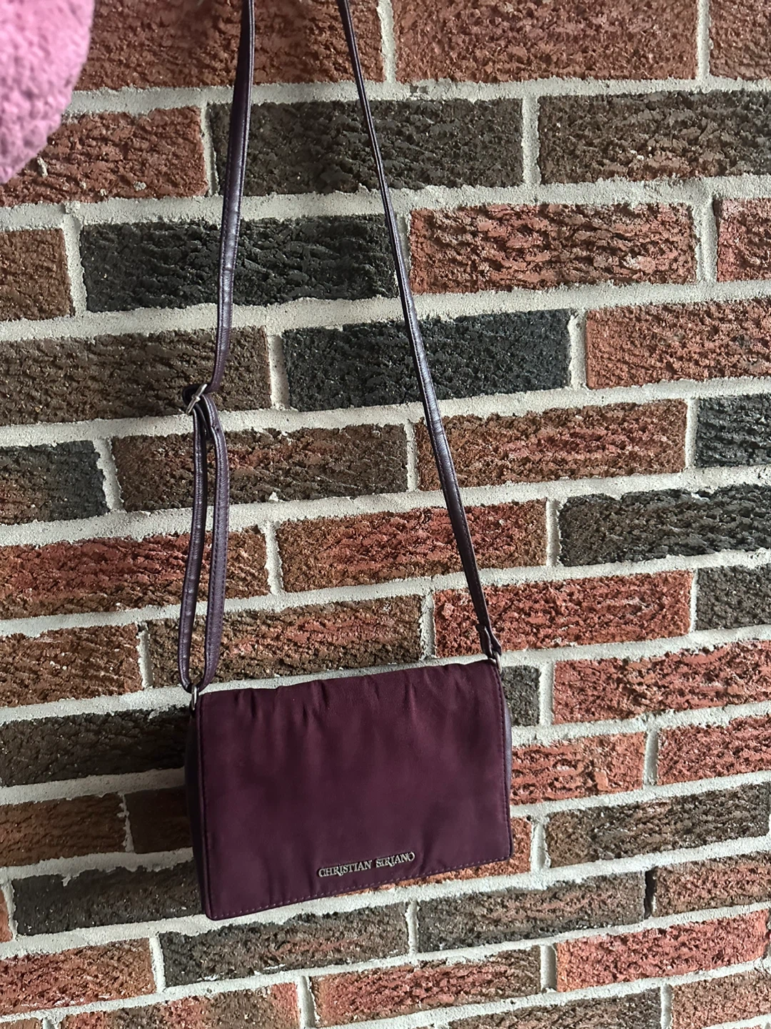Christian Siriano Crossbody Purse - Plum