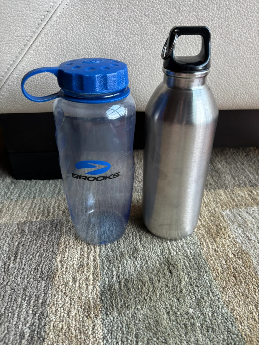 ⚽️ Brooks Water Bottle and Stainless water bottle
