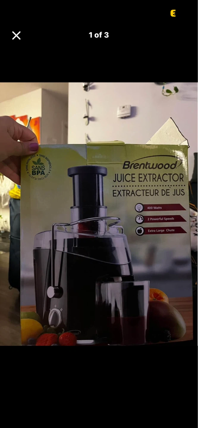 Brentwood Juice Extractor - photo 2