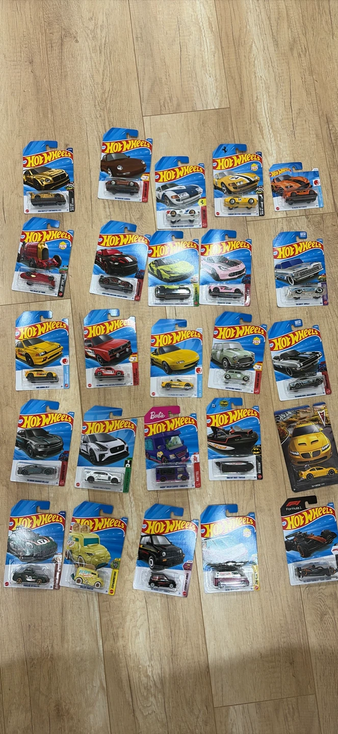 Hot Wheels Die-Cast Toy Cars - Assorted Models