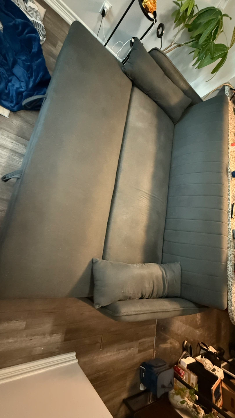 Grey Sofa Bed with Pull-out - photo 3
