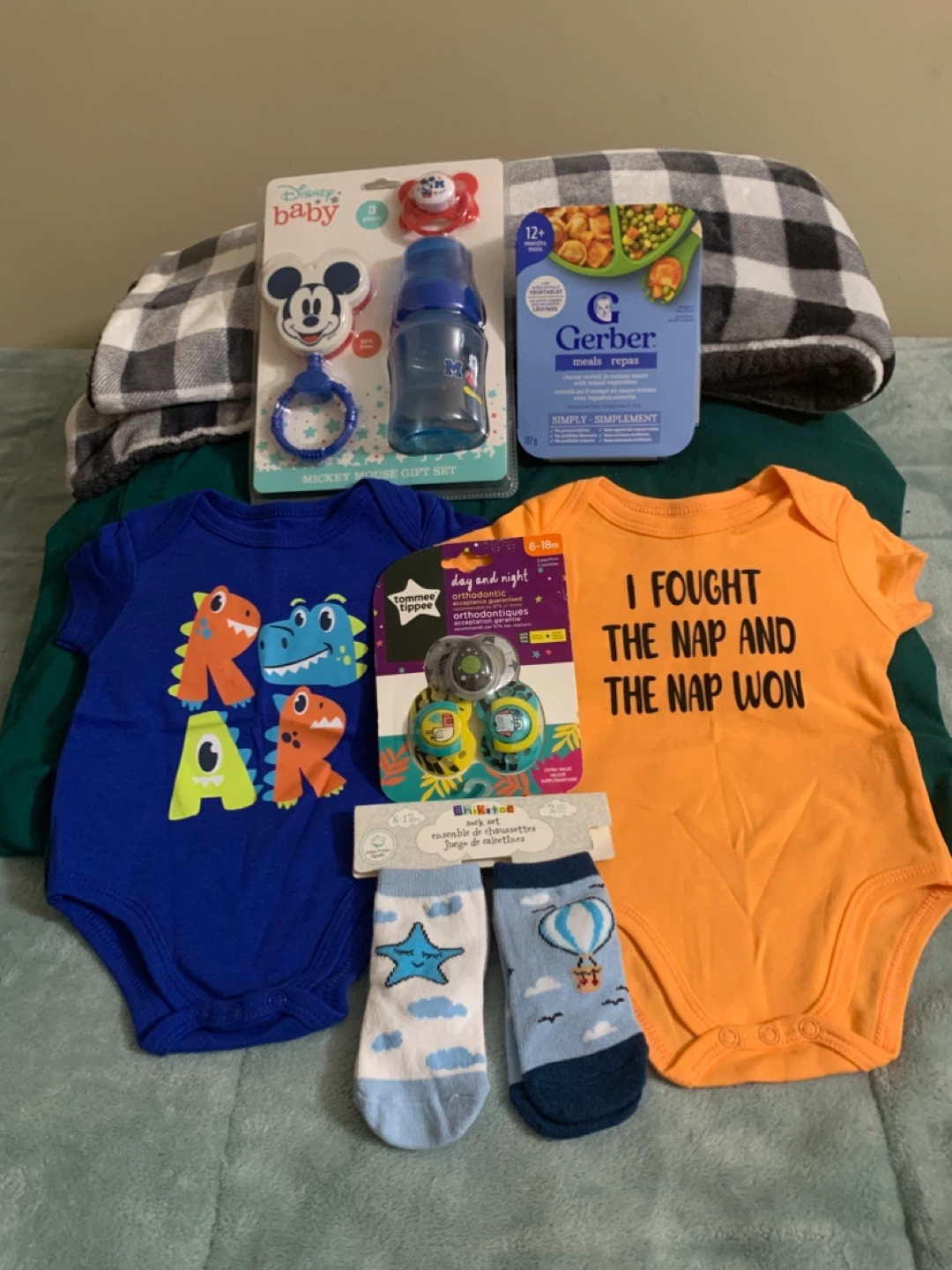 Assorted Items for Baby Boy