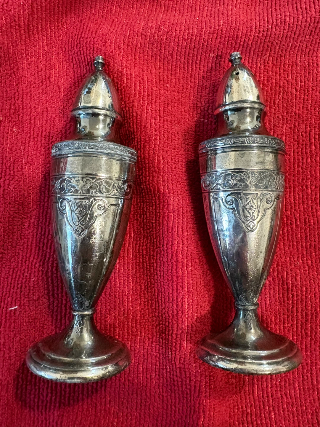 Vintage Benedict Proctor Silver Plated Salt and Pepper Shakers⚽️ - photo 2