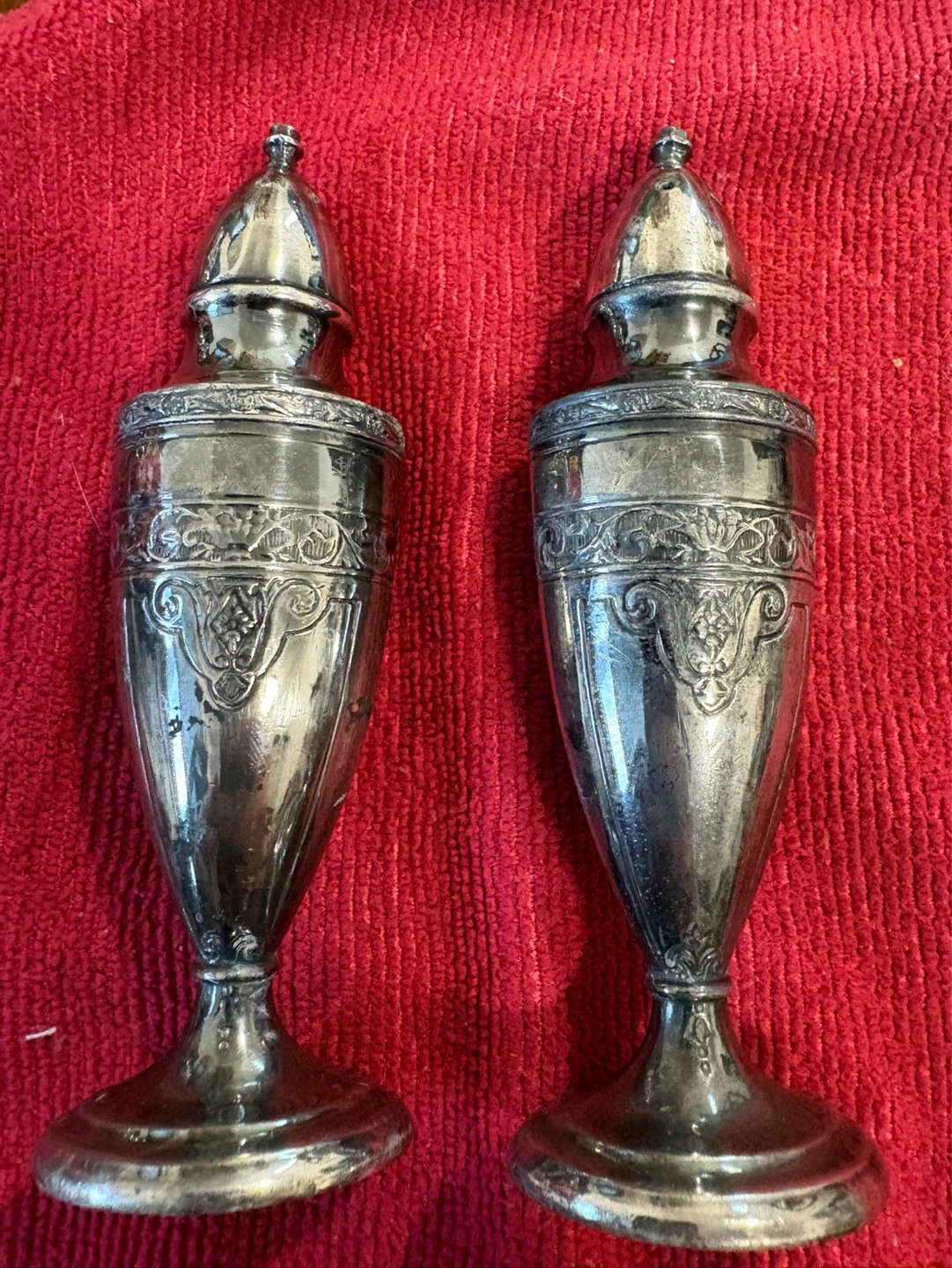 Vintage Benedict Proctor Silver Plated Salt and Pepper Shakers⚽️ - photo 5