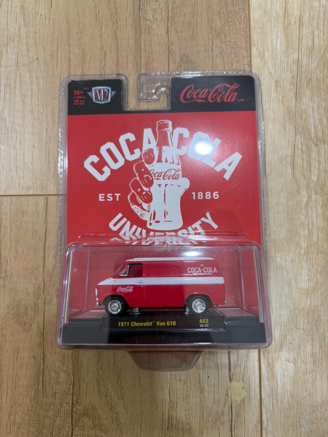 M2 Machines Coca-Cola 1971 Chevrolet Van G10