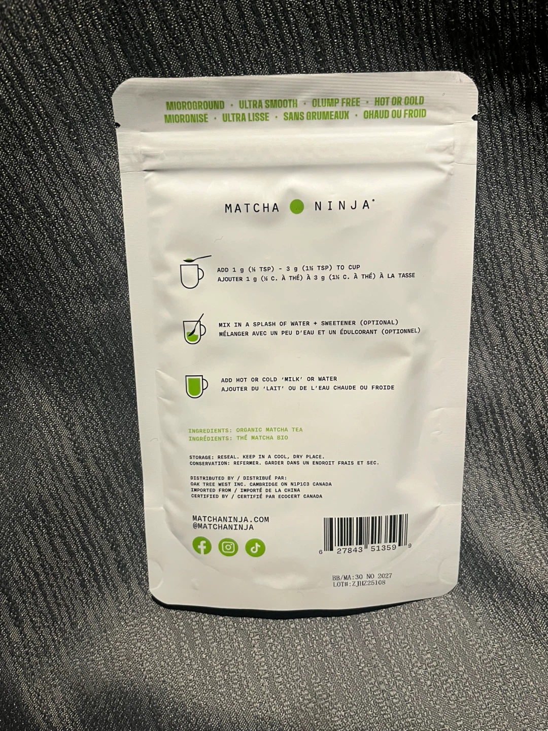 Matcha Ninja Pure Ceremonial Grade Matcha - 70g - photo 2