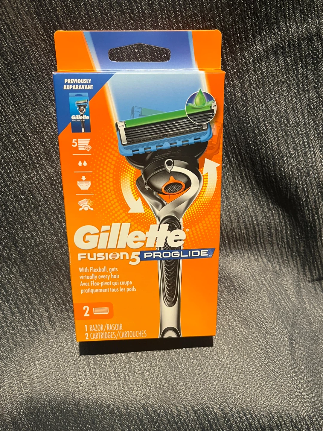 Gillette Fusion5 ProGlide Razor with 2 Cartridges