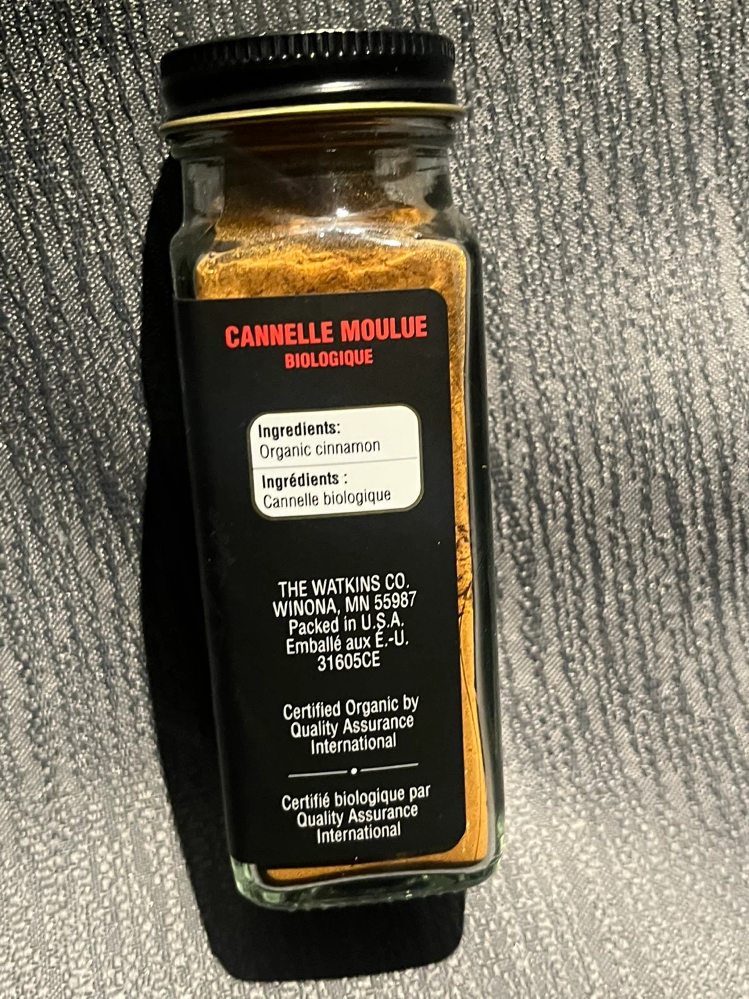 Watkins Organic Ground Cinnamon 71g - photo 2