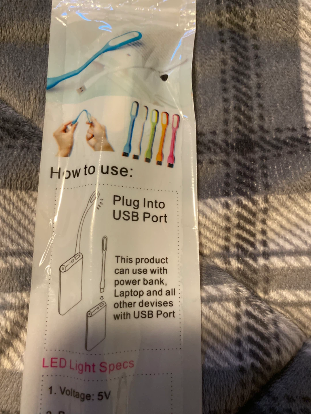 LED USB Light New in Package - photo 4