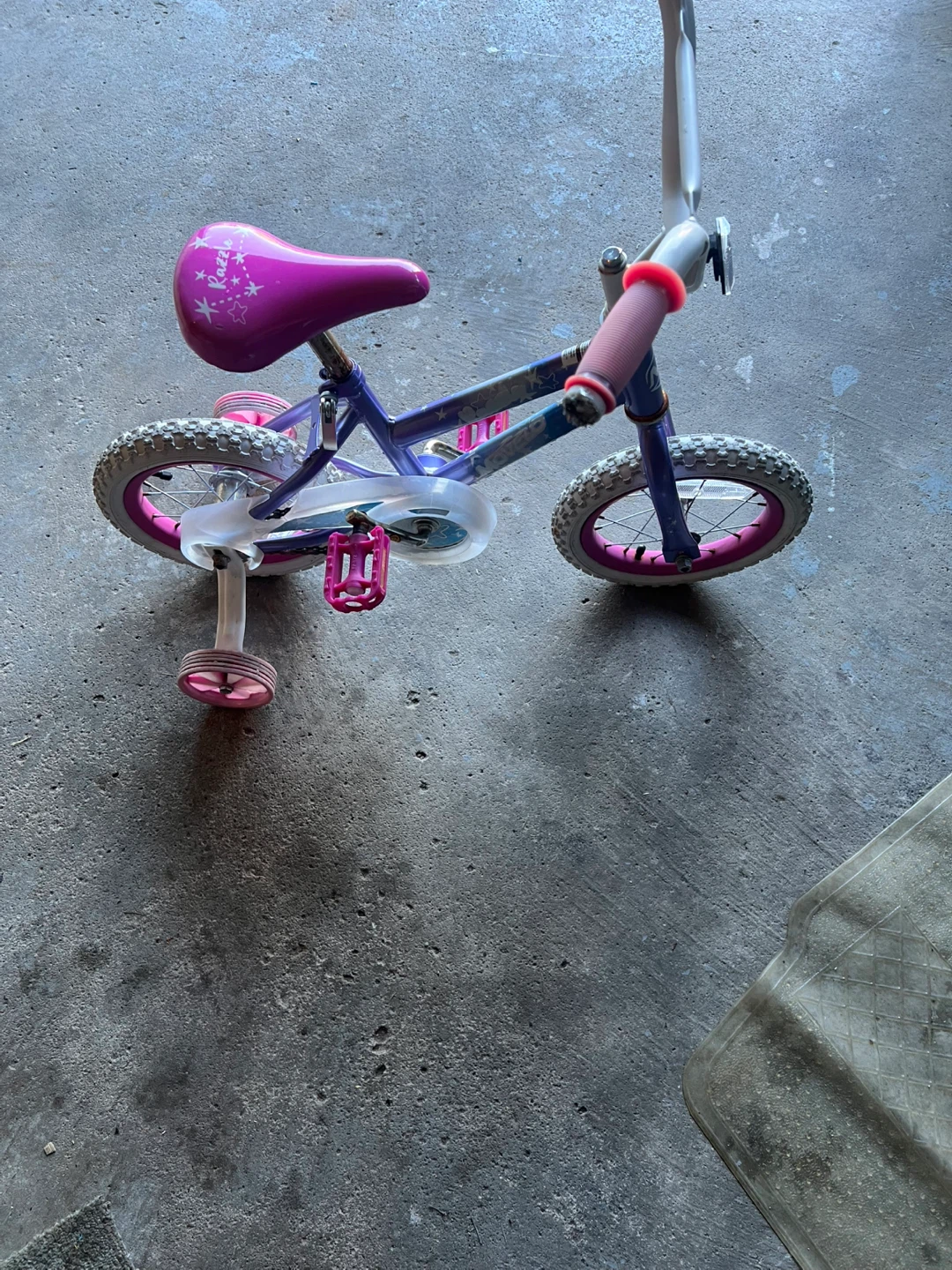 12 inch Kids Purple & Pink Training Bike - photo 2