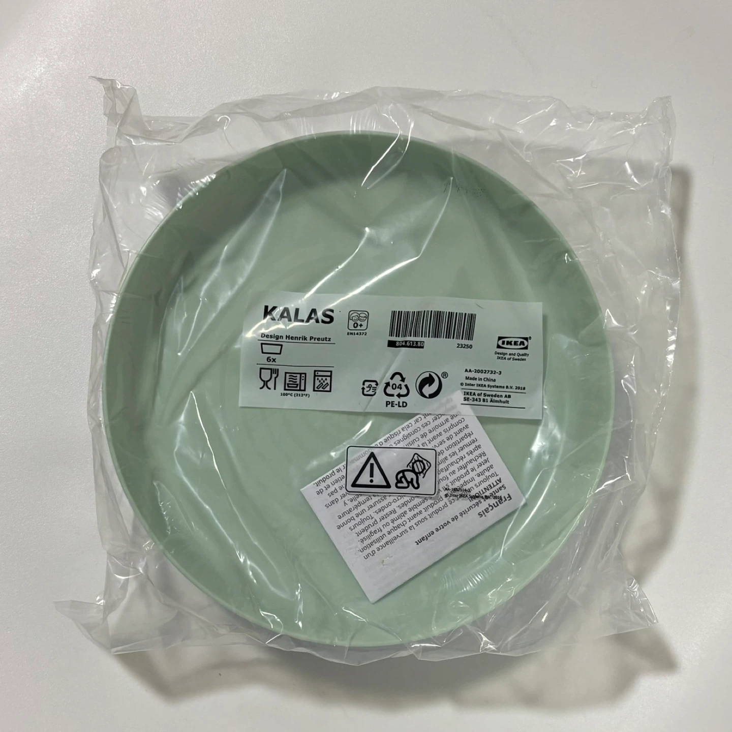 IKEA KALAS Plates - Set of 6 ⚽️