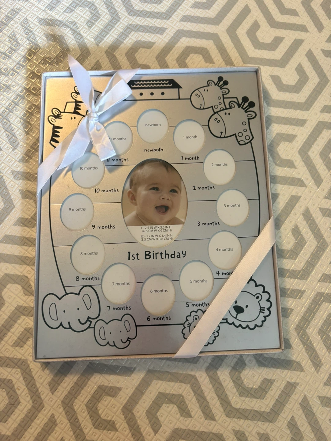 Baby's Birthday Photo Frame