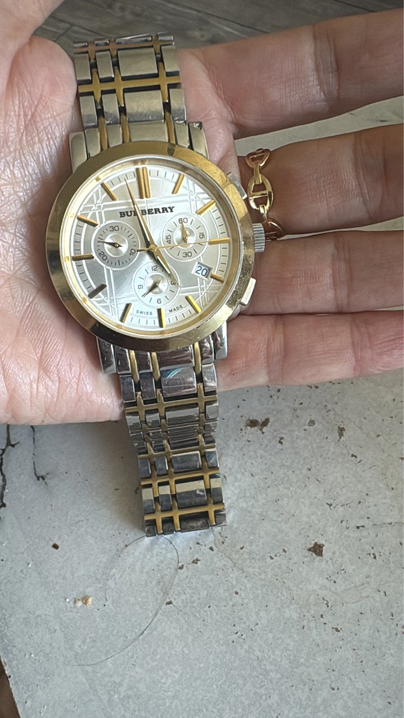 Authentic Burberry Chronograph Watch - photo 3