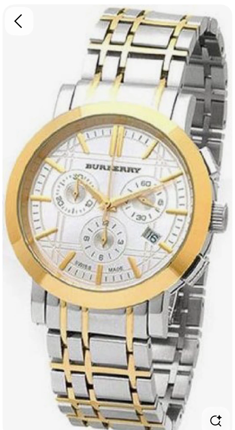 Authentic Burberry Chronograph Watch - photo 2