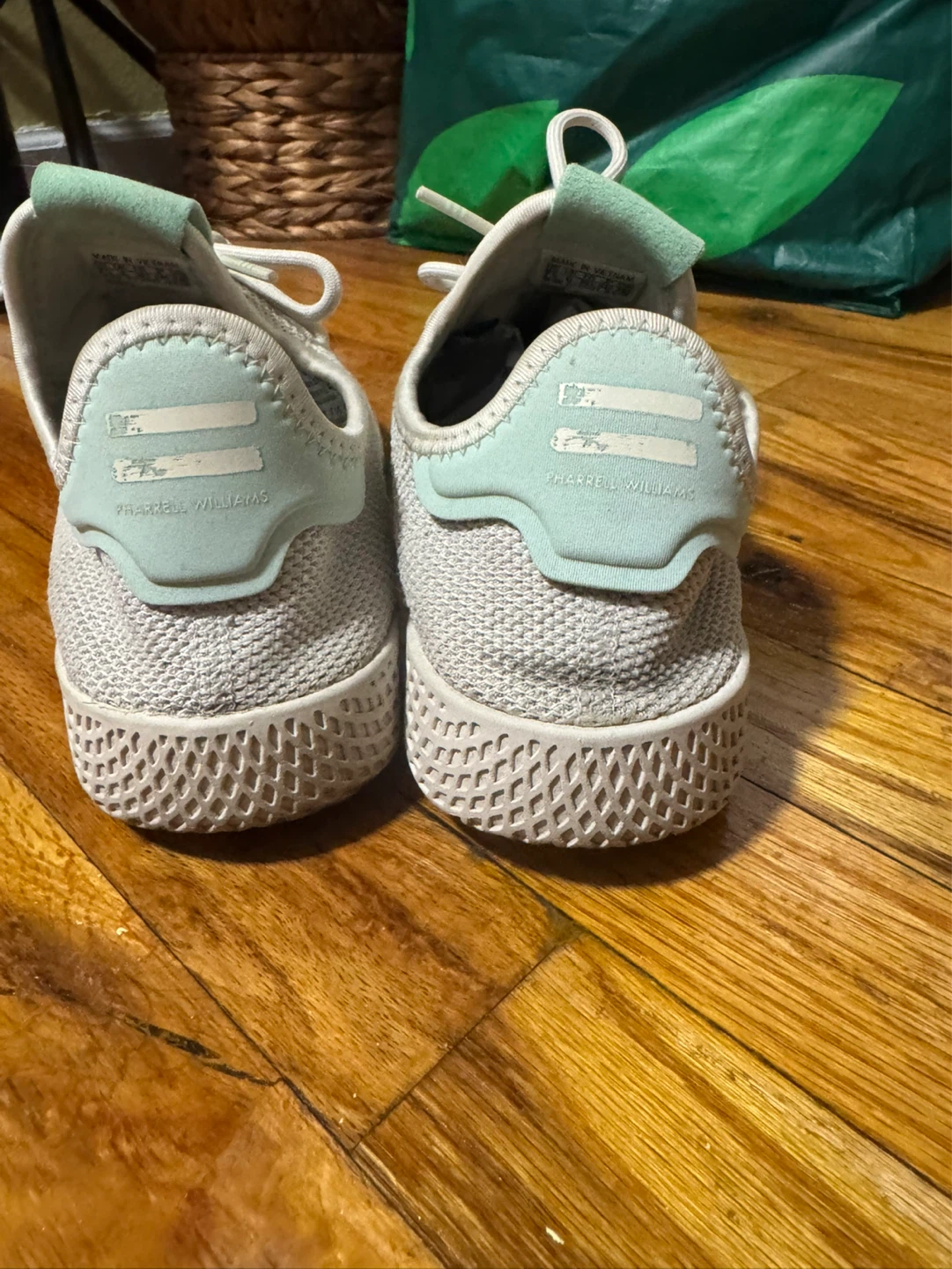 Adidas Pharrell Williams HU Tennis Shoes W7.5/ M6 - photo 3