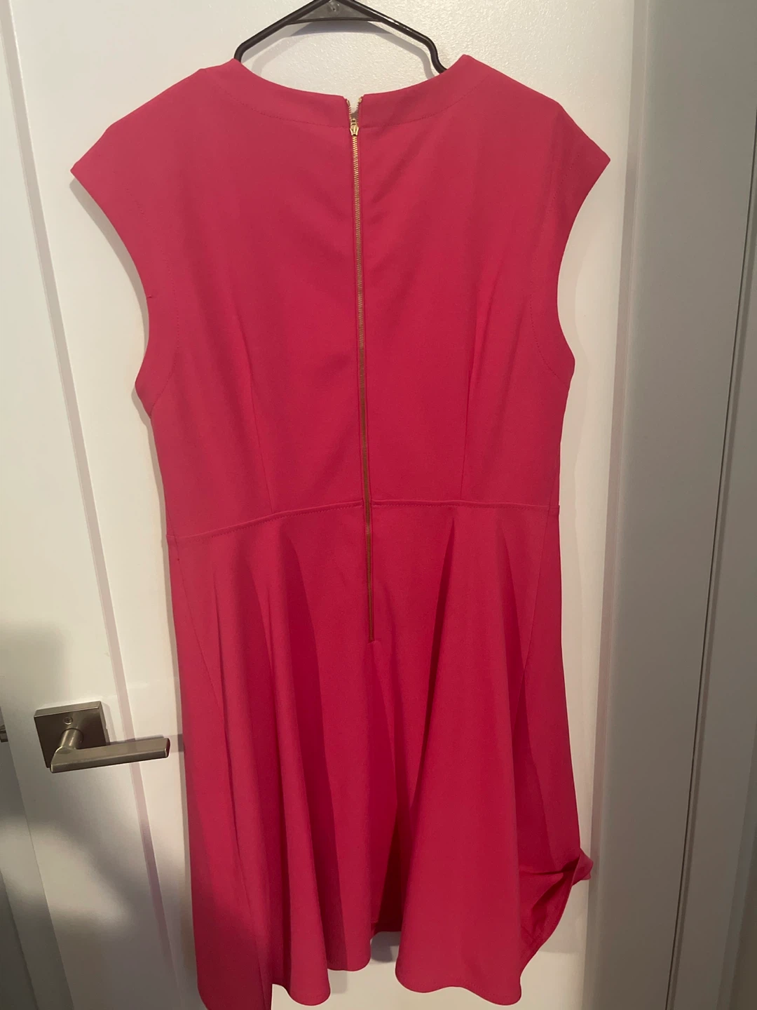 ⚽ Pink Calvin Klein Sleeveless Dress - photo 5