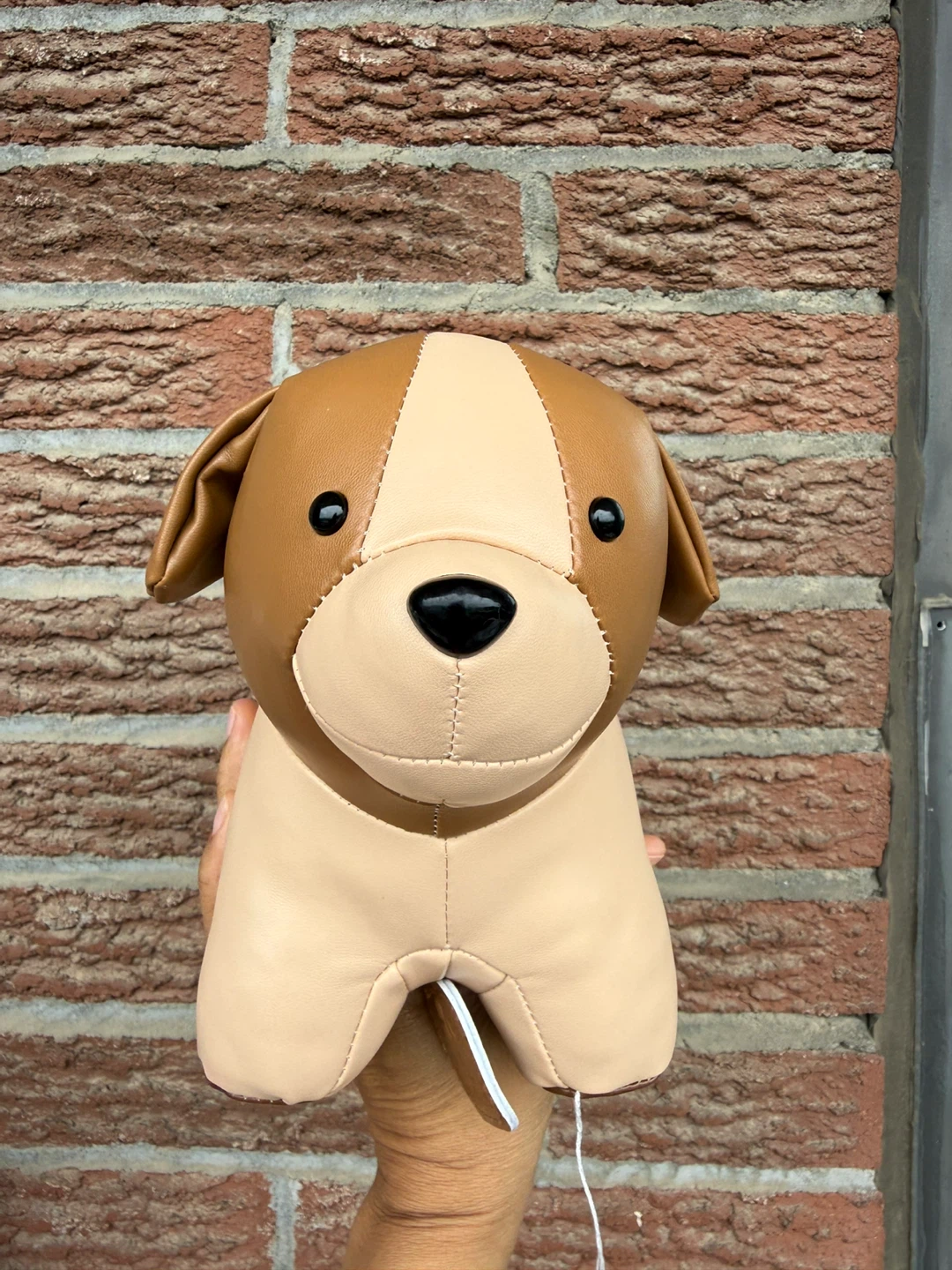 Little big friends Adrien the Dog Vegan Leather Plush toy - photo 3