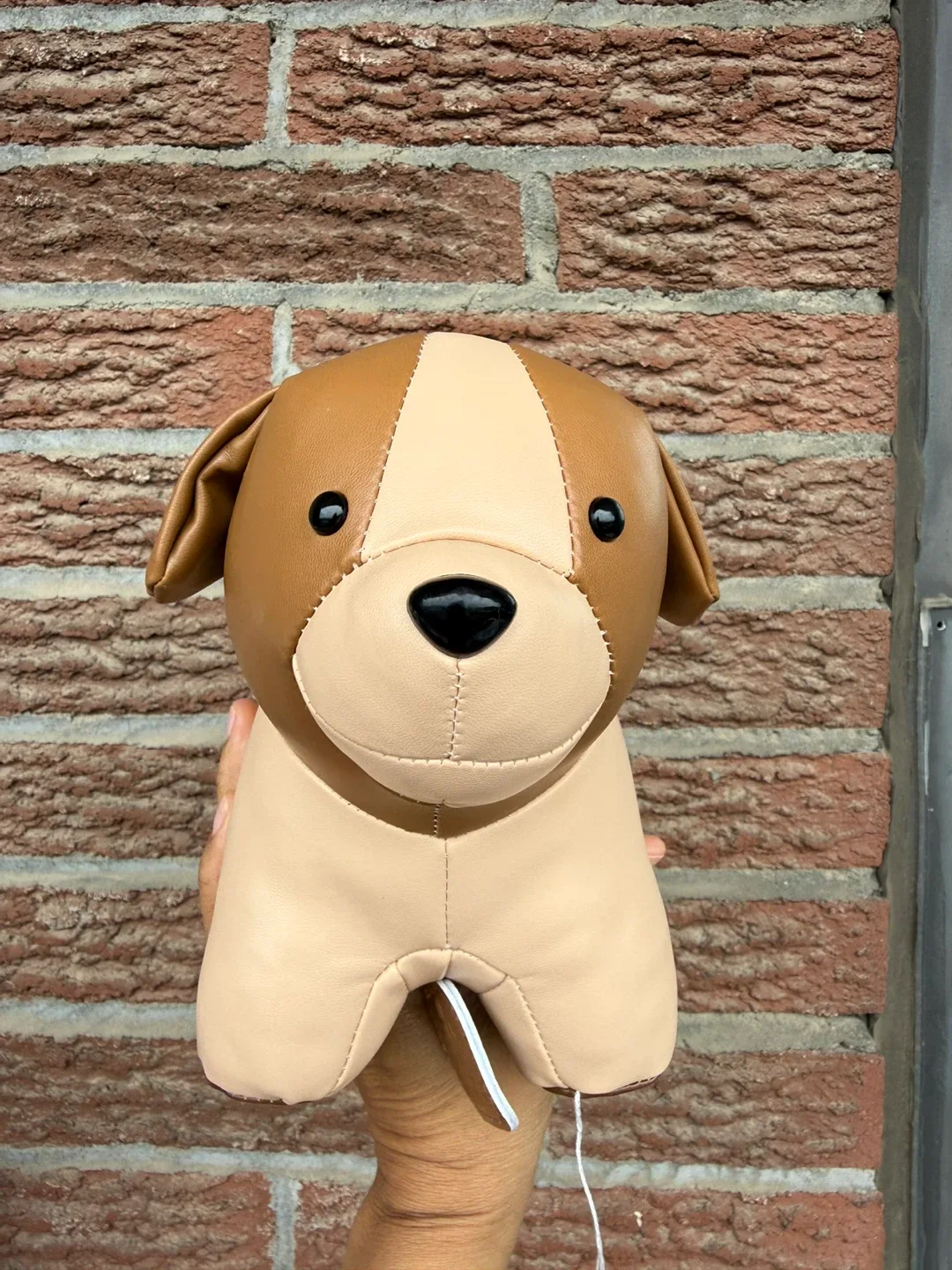 Little big friends Adrien the Dog Vegan Leather Plush toy - photo 3