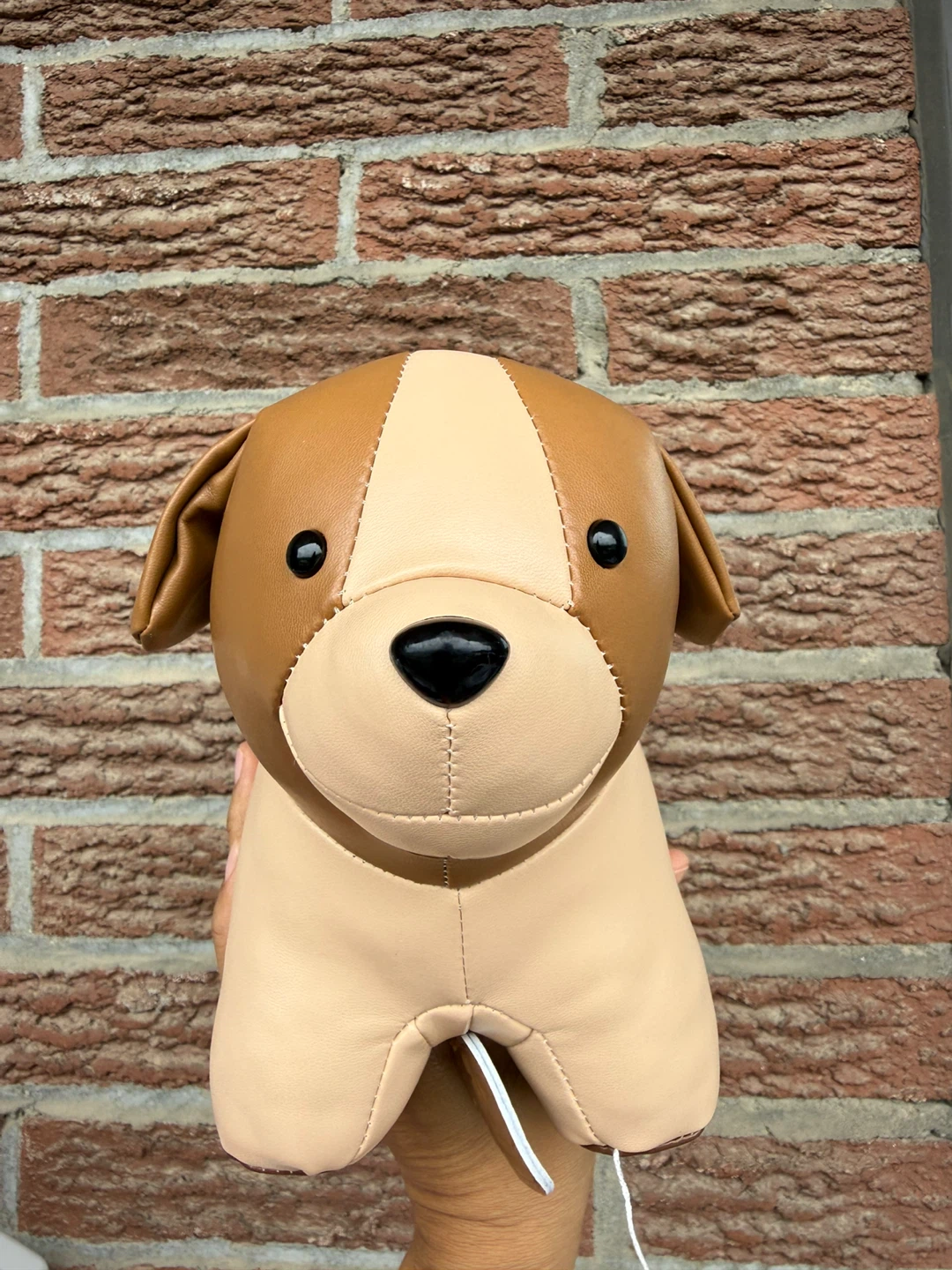 Little big friends Adrien the Dog Vegan Leather Plush toy - photo 4