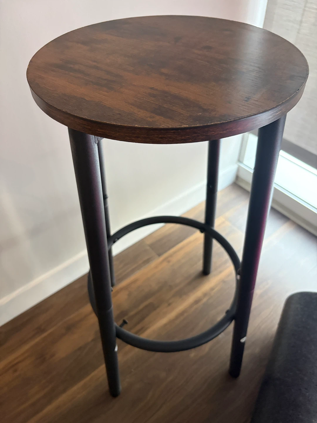 Wooden Top Bar Stool