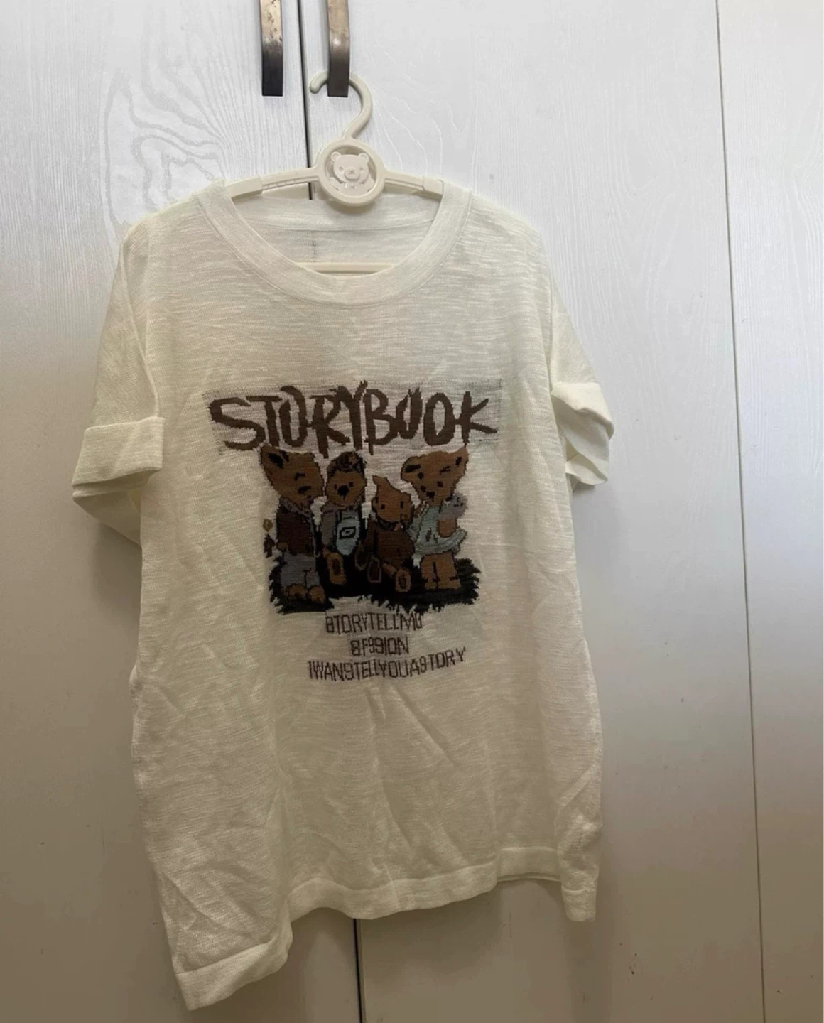 White "Storybook⚽️" Graphic T-Shirt
