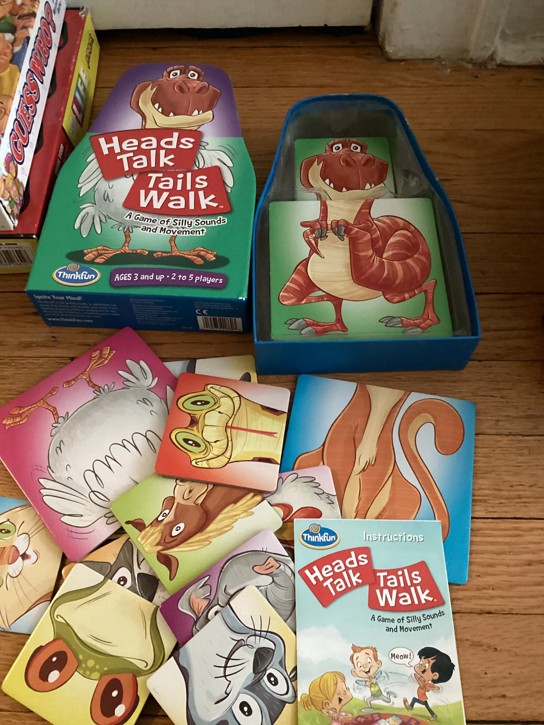 ⚽️ThinkFun Heads Talk Tails Walk Game