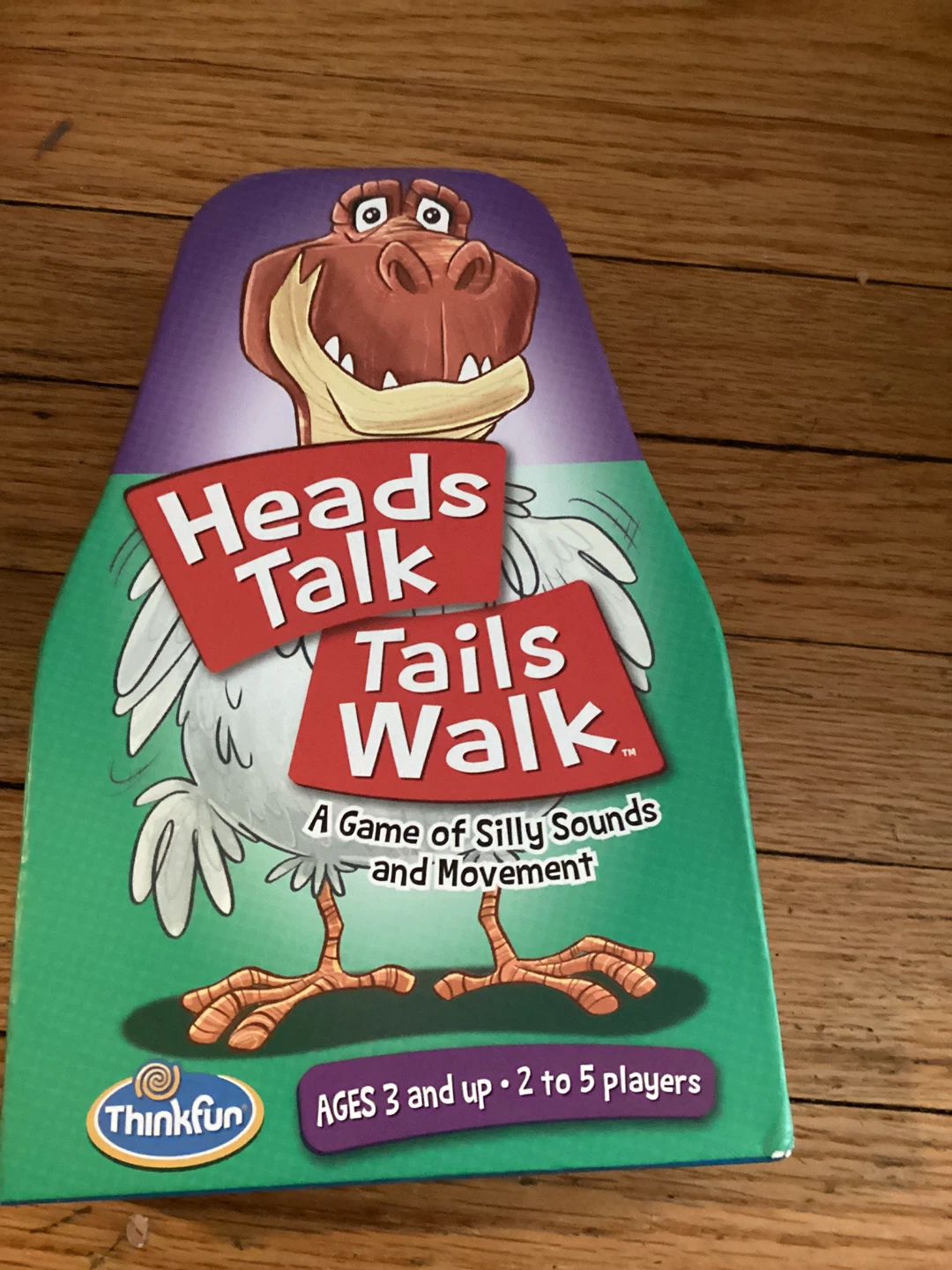 ⚽️ThinkFun Heads Talk Tails Walk Game - photo 2